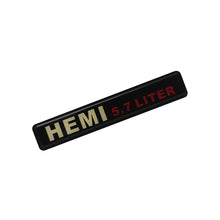 Load image into Gallery viewer, BRAND NEW 1PCS HEMI 5.7 LITER NEW LED LIGHT CAR FRONT GRILLE BADGE ILLUMINATED DECAL STICKER