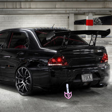 Load image into Gallery viewer, Brand New Devil Demon Broken Heart Pink Glow In The Dark Green JDM TSURIKAWA Ring Subway Train Bus Handle Strap Charm Drift