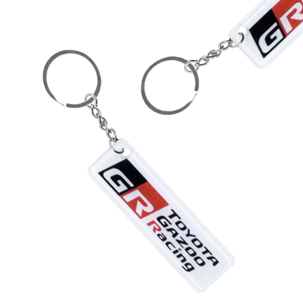 BRAND NEW GR TOYOTA GAZOO RACING JDM Racing Car Styling Keychain Drift Key Phone Holder