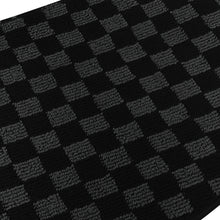 Load image into Gallery viewer, Brand New 4PCS UNIVERSAL CHECKERED BLACK Racing Fabric Car Floor Mats Interior Carpets