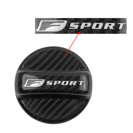 BRAND NEW UNIVERSAL F-SPORT Real Carbon Fiber Gas Fuel Cap Cover For Lexus