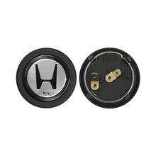 Load image into Gallery viewer, Brand New Universal Honda Car Horn Button Black Steering Wheel Center Cap W/Packaging