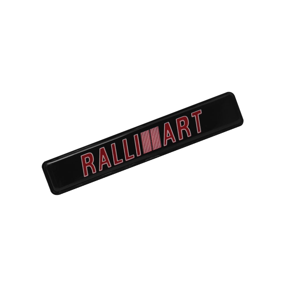 BRAND NEW 1PCS RALLIART LED LIGHT CAR FRONT GRILLE BADGE ILLUMINATED DECAL STICKER