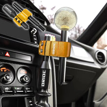 Load image into Gallery viewer, Brand New BRIDE H Type Car Shifter Knob Extension Adjustable Gear Black / Gold M12x1.25