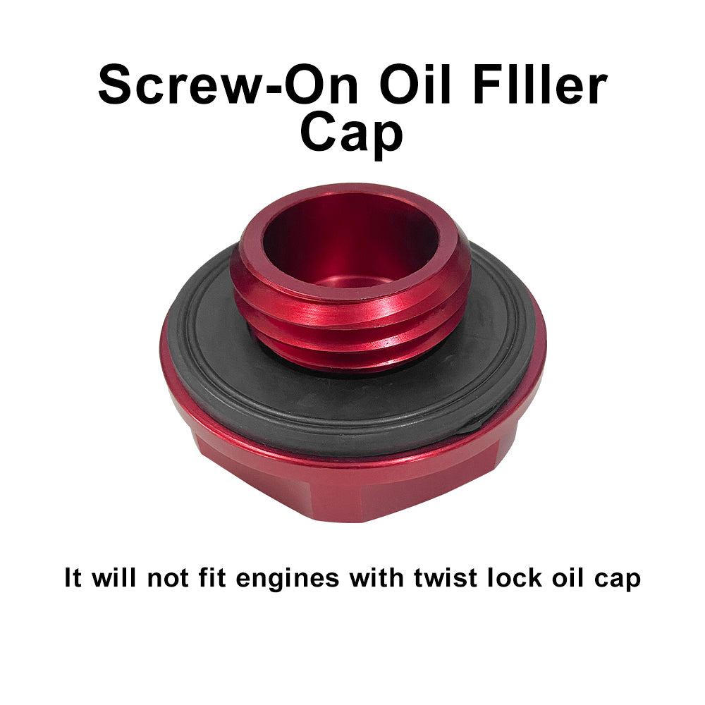 Brand New JDM Mazdaspeed Red Aluminum Engine Oil Fuel Filler Cap Billet For Mazda