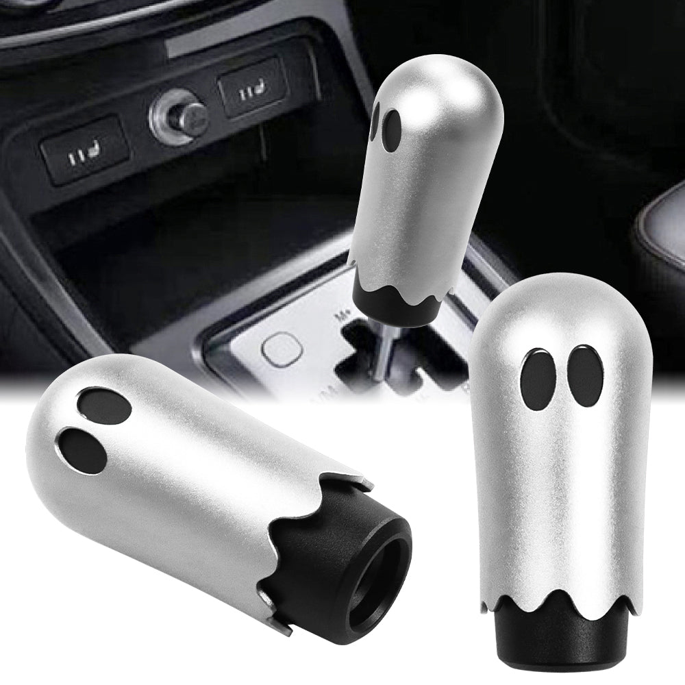 Brand New JDM Universal Ghost Aluminum Silver Manual Car Gear Shift Kn ...