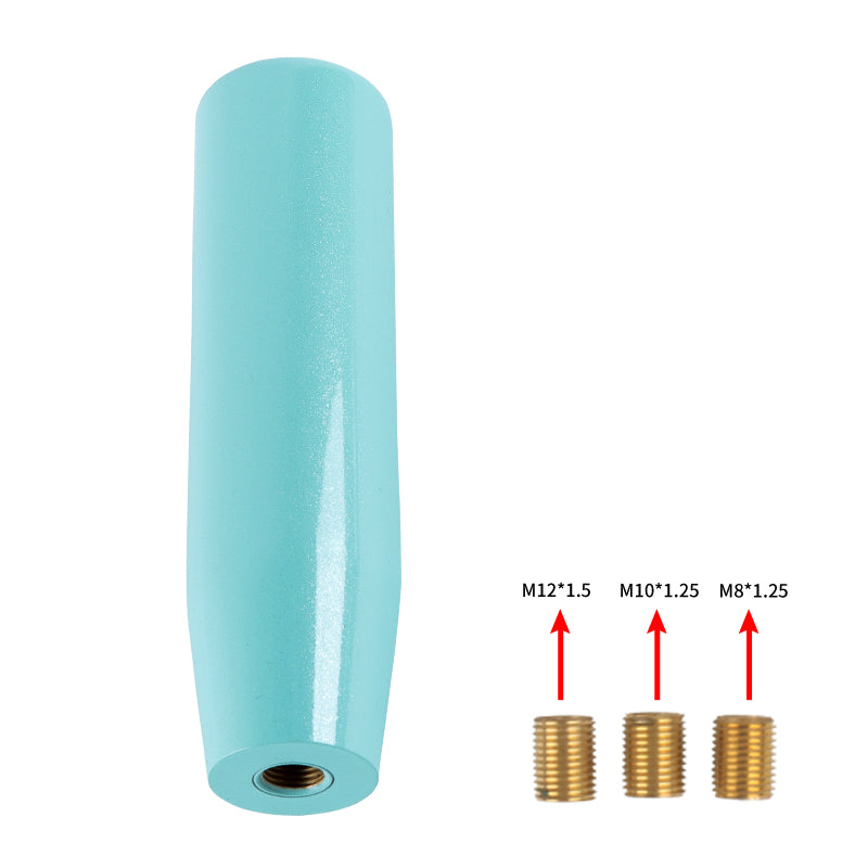 Brand New Universal 15CM Pearl Teal Long Stick Manual Car Gear Shift Knob Shifter M8 M10 M12