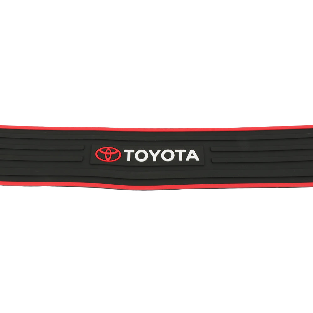 Brand New Toyota Rubber Anti-Scratch Rear Guard Bumper Protector Trim Trunk Sill Cover