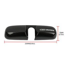 BRAND NEW MUGEN ABS Carbon Fiber Rear View Mirror Cover Honda FD2 FA5 Si GE6 GE8 FG2 CRZ CRV FD1