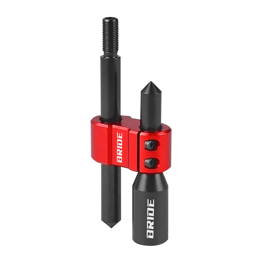 Brand New BRIDE H Type Car Shifter Knob Extension Adjustable Gear Black / Red M12x1.25