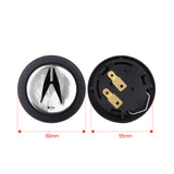 Brand New Universal Acura Car Horn Button Black Steering Wheel Center Cap