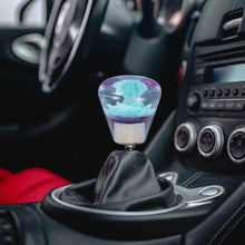 Load image into Gallery viewer, BRAND NEW JDM 50MM Universal Diamond Flower Blue Crystal Manual Gear Stick Shift Knob Shifter M8 M10 M12