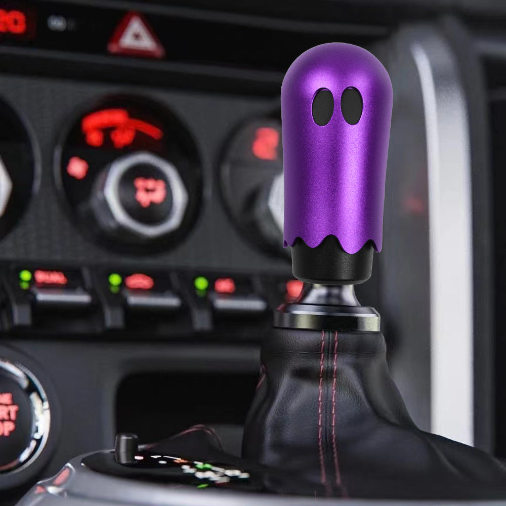 Brand New JDM Universal Ghost Aluminum Purple Manual Car Gear Shift Knob Stick Shifter M8 M10 M12