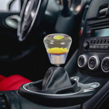 Load image into Gallery viewer, BRAND NEW JDM 50MM Universal Diamond Flower Yellow Crystal Manual Gear Stick Shift Knob Shifter M8 M10 M12