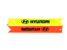 Load image into Gallery viewer, BRAND NEW JDM HYUNDAI REFLECTIVE STRIP DOUBLE SIDED KEYCHAIN