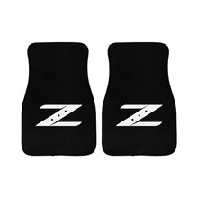 Load image into Gallery viewer, Brand New Universal 4PCS NISSAN Z Racing Black Fabric Car Floor Mats Interior Carpets Floormat