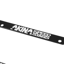 Load image into Gallery viewer, Brand New Universal 2PCS JDM INITIAL D AKINA SPEEDSTAR ABS Plastic Black License Plate Frame