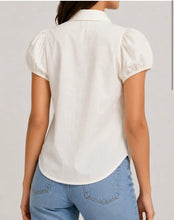 Load image into Gallery viewer, 2026 New Women Vintage Plaid Shirt Short Sleeve Puff Sleeve Top Fashion Versatile Casual Blouse Limited Stock Hot Must Have Daily Outfit