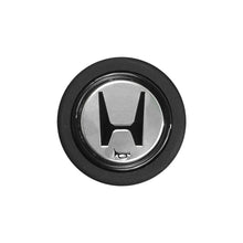 Load image into Gallery viewer, Brand New Universal Honda Car Horn Button Black Steering Wheel Center Cap W/Packaging