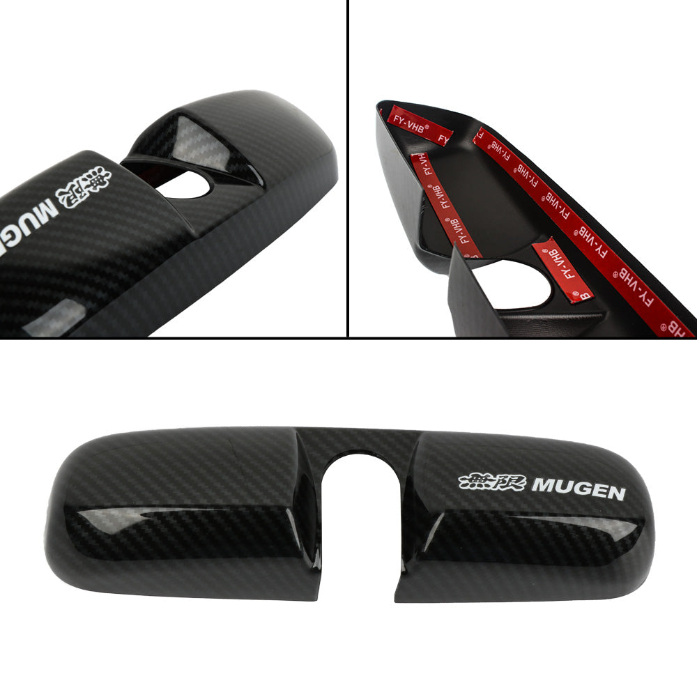 BRAND NEW MUGEN ABS Carbon Fiber Rear View Mirror Cover