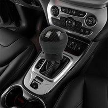 Load image into Gallery viewer, Brand New Universal Real Carbon Fiber Black Round Ball Manual Car Racing Gear Shift Knob Shifter M12 M10 M8