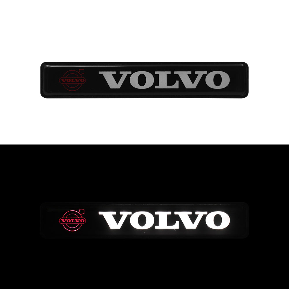 BRAND NEW 1PCS VOLVO LED LIGHT CAR FRONT GRILLE BADGE ILLUMINATED DECAL STICKER