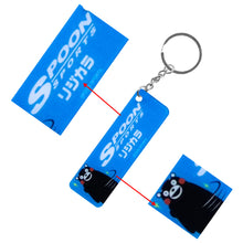 Load image into Gallery viewer, BRAND NEW SPOON SPORTS RACING JDM Racing Car Styling Keychain Drift Key Phone Holder