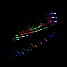 BRAND NEW UNIVERSAL JDM V2 SKULL HEAD MULTI-COLOR GALAXY MIRROR LED LIGHT CLIP-ON REAR VIEW WINK REARVIEW