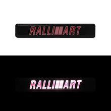 Load image into Gallery viewer, BRAND NEW 1PCS RALLIART LED LIGHT CAR FRONT GRILLE BADGE ILLUMINATED DECAL STICKER