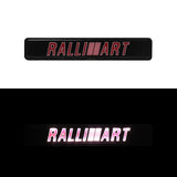 BRAND NEW 1PCS RALLIART LED LIGHT CAR FRONT GRILLE BADGE ILLUMINATED DECAL STICKER