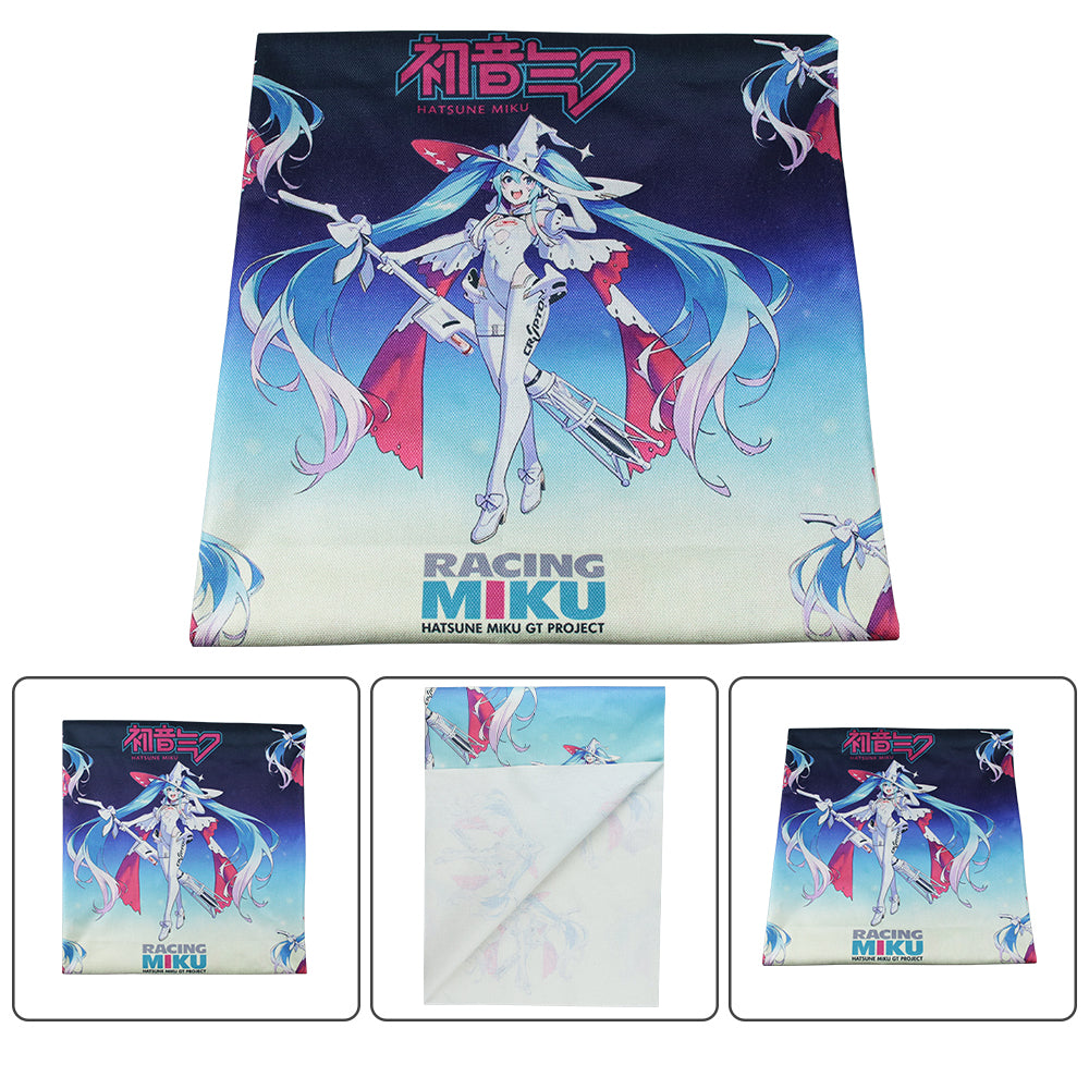 Brand New Hatsune Miku Fabric Material SEAT Cover Cloth For Universal Interior