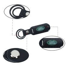 Load image into Gallery viewer, Brand New Universal 100% Real Carbon Fiber Keychain Key Ring For Land Rover