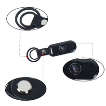 Load image into Gallery viewer, Brand New Universal 100% Real Carbon Fiber Keychain Key Ring For Buick