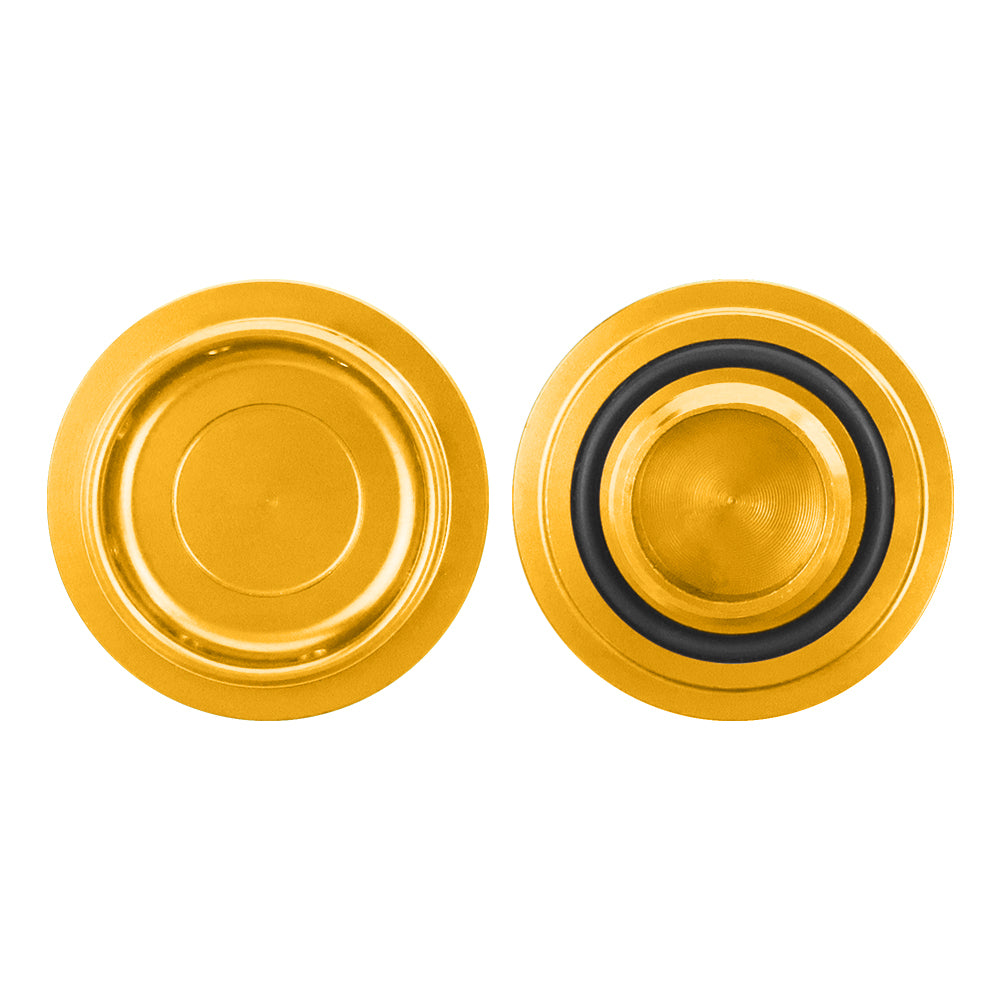 Brand New JDM Gold Aluminum Engine Oil Fuel Filler Cap Billet For Nissan