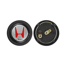 Load image into Gallery viewer, Brand New Universal Honda Car Horn Button Red Steering Wheel Center Cap W/Packaging