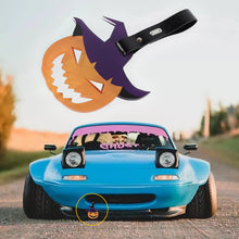 Load image into Gallery viewer, Brand New Anime Pumpkin JDM TSURIKAWA Ring Subway Train Bus Handle Black Strap Charm Drift