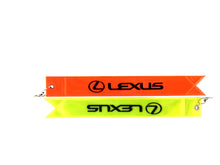 Load image into Gallery viewer, BRAND NEW JDM LEXUS REFLECTIVE STRIP DOUBLE SIDED KEYCHAIN