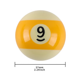 Brand New #9 Billiard Ball Round Car Manual Gear Shift Knob Universal Shifter Lever Cover M8 M10 M12