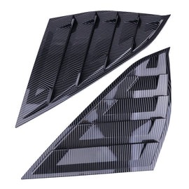 Brand New JDM Honda Accord 2018-2022 Carbon Fiber Look Side Vent Window Quarter Louver Cover