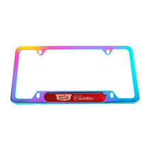 Load image into Gallery viewer, Brand New Universal 1PCS Cadillac Neo Chrome Metal License Plate Frame