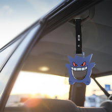 Load image into Gallery viewer, Brand New Anime GENGAR JDM TSURIKAWA Ring Subway Train Bus Handle Black Strap Charm Drift