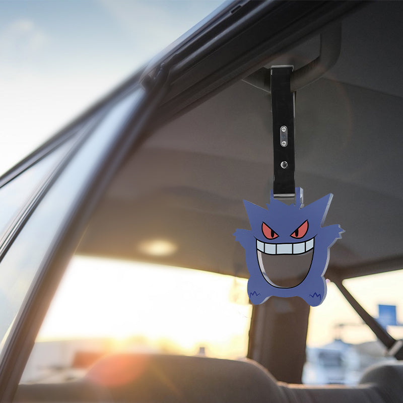 Brand New Anime GENGAR JDM TSURIKAWA Ring Subway Train Bus Handle Blac ...