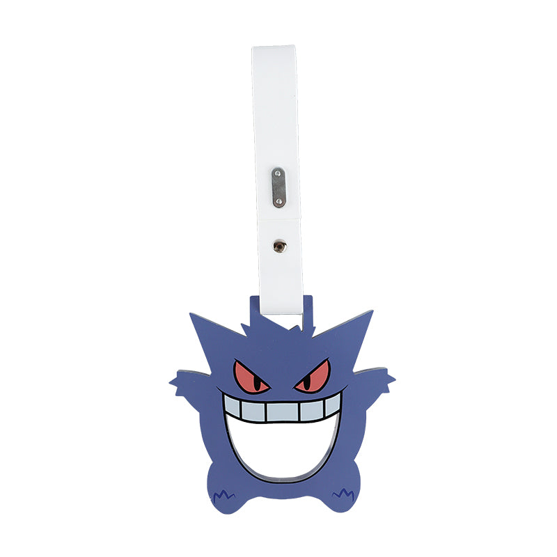 Brand New Anime GENGAR JDM TSURIKAWA Ring Subway Train Bus Handle White Strap Charm Drift