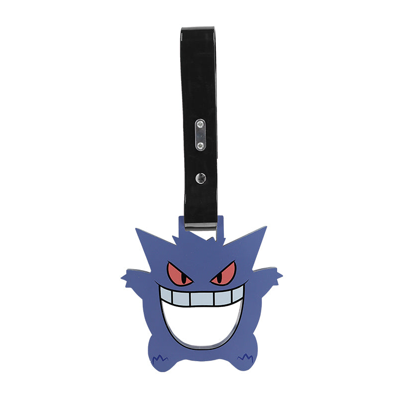 Brand New Anime GENGAR JDM TSURIKAWA Ring Subway Train Bus Handle Black Strap Charm Drift