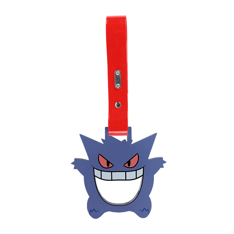 Brand New Anime GENGAR JDM TSURIKAWA Ring Subway Train Bus Handle Red Strap Charm Drift