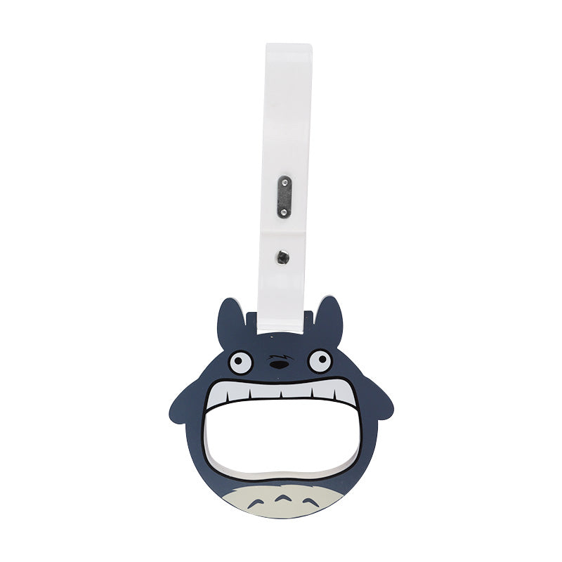 Brand New Anime Totoro JDM TSURIKAWA Ring Subway Train Bus Handle White Strap Charm Drift