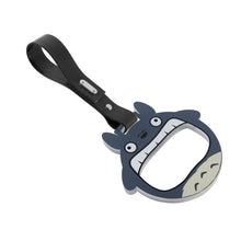 Load image into Gallery viewer, Brand New Anime Totoro JDM TSURIKAWA Ring Subway Train Bus Handle Black Strap Charm Drift