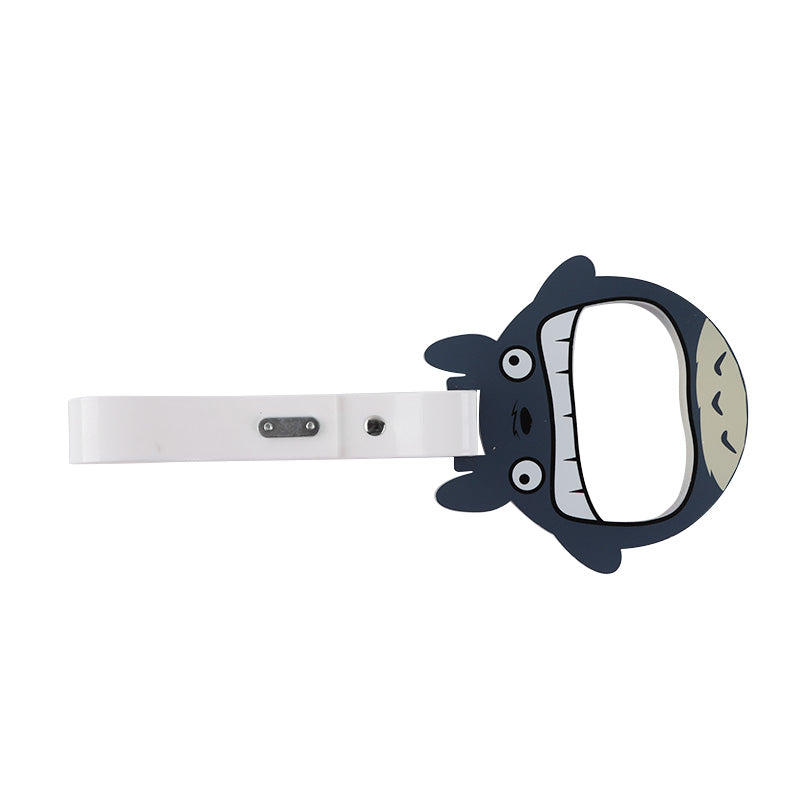 Brand New Anime Totoro JDM TSURIKAWA Ring Subway Train Bus Handle White Strap Charm Drift