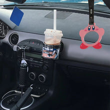 Load image into Gallery viewer, Brand New Anime Kirby JDM TSURIKAWA Ring Subway Train Bus Handle Carbon Fiber Strap Charm Drift
