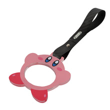 Load image into Gallery viewer, Brand New Anime Kirby JDM TSURIKAWA Ring Subway Train Bus Handle Carbon Fiber Strap Charm Drift